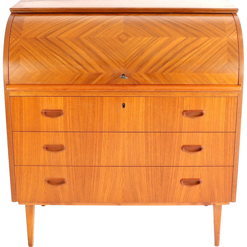 Vintage Scandinavian teak secretary by Egon Ostergaard, 1960s