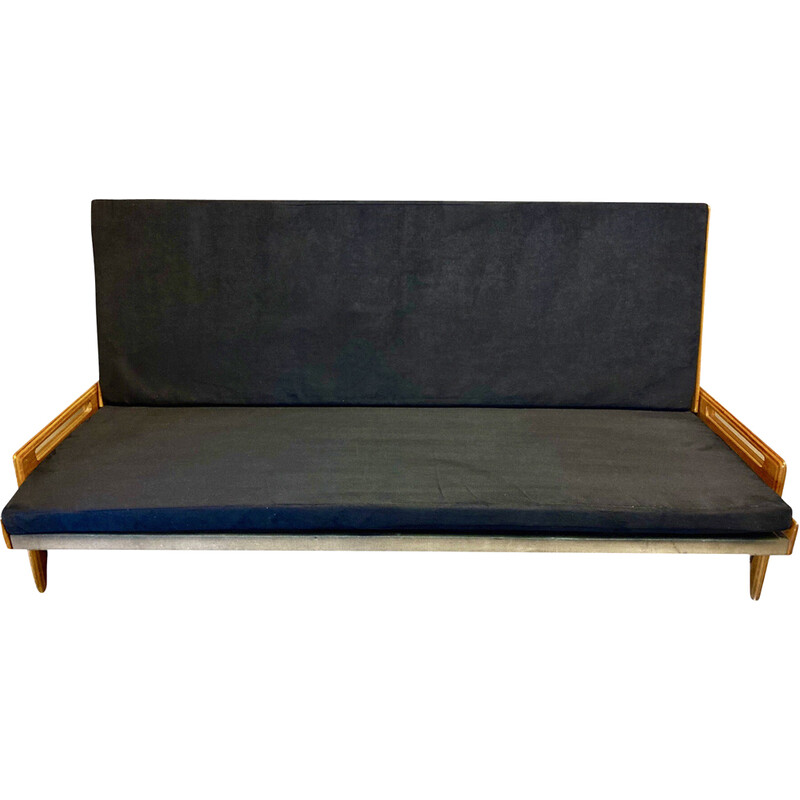 Vintage sofa bed by Gérard Guermonprez, 1955