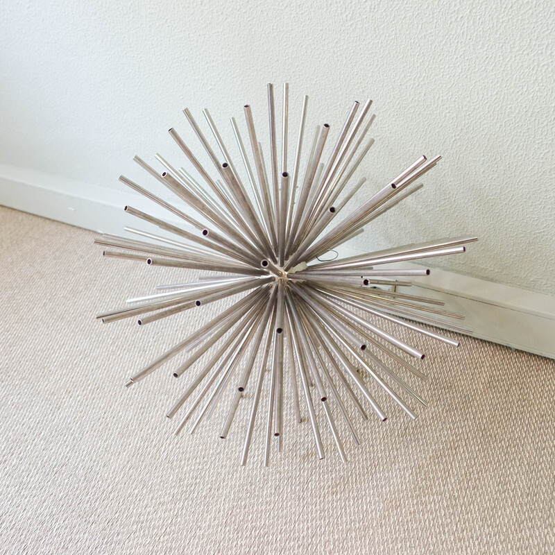 Vintage metal sputnik sculpture by Curtis Jeré, Usa 1960s