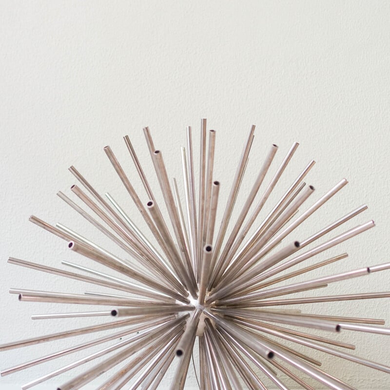 Vintage metal sputnik sculpture by Curtis Jeré, Usa 1960s