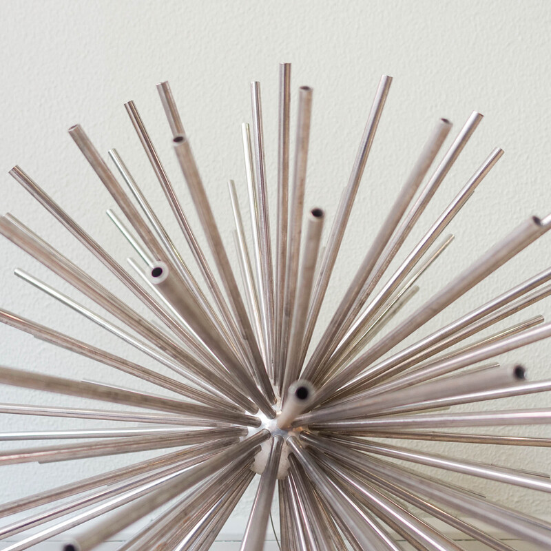 Vintage metal sputnik sculpture by Curtis Jeré, Usa 1960s