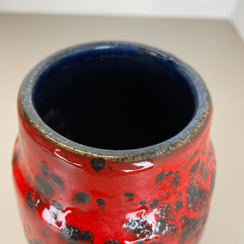 Vintage ceramic vase for Scheurich, Germany 1970s