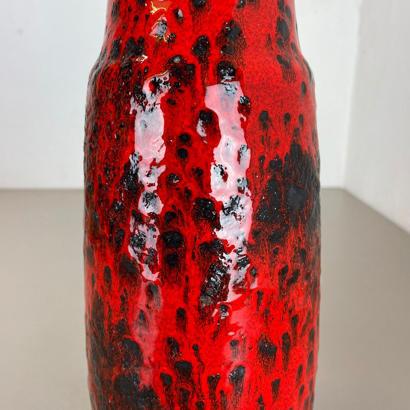 Vase vintage en céramique pour Scheurich, Germany 1970