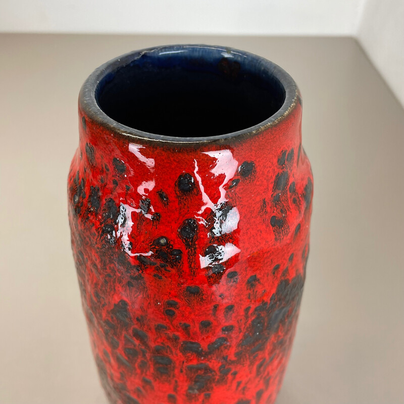 Vintage ceramic vase for Scheurich, Germany 1970s