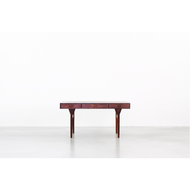 Vintage desk in rosewood by Nanna Ditzel for Søren Willadsen Møbelfabrik - 1950s