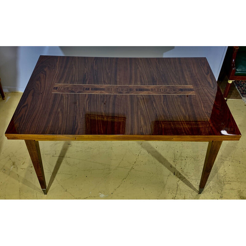 Vintage extendable rosewood table, 1960s