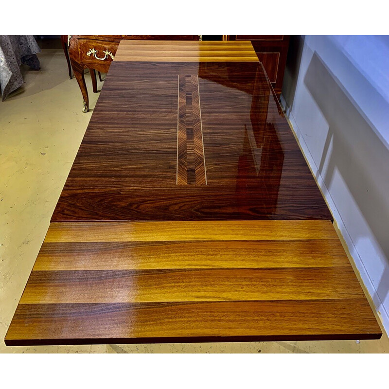 Vintage extendable rosewood table, 1960s