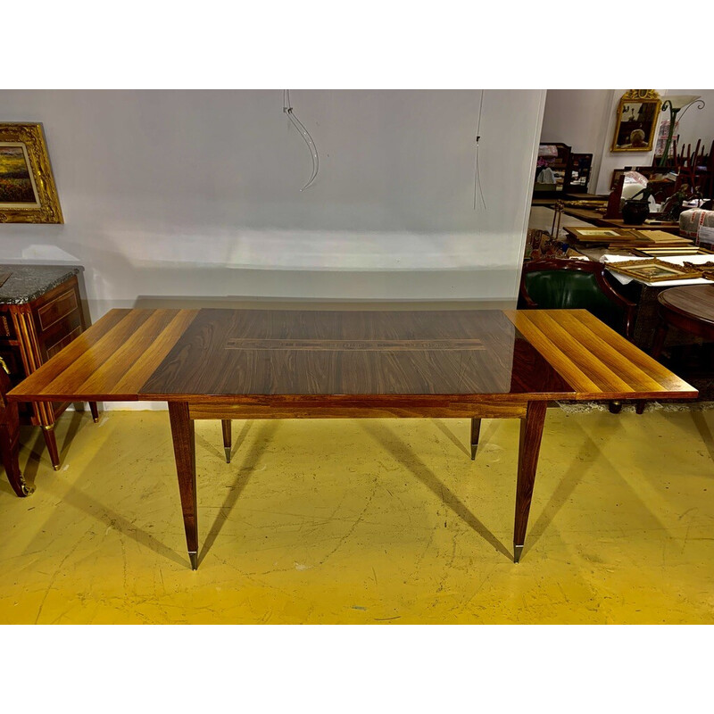 Vintage extendable rosewood table, 1960s