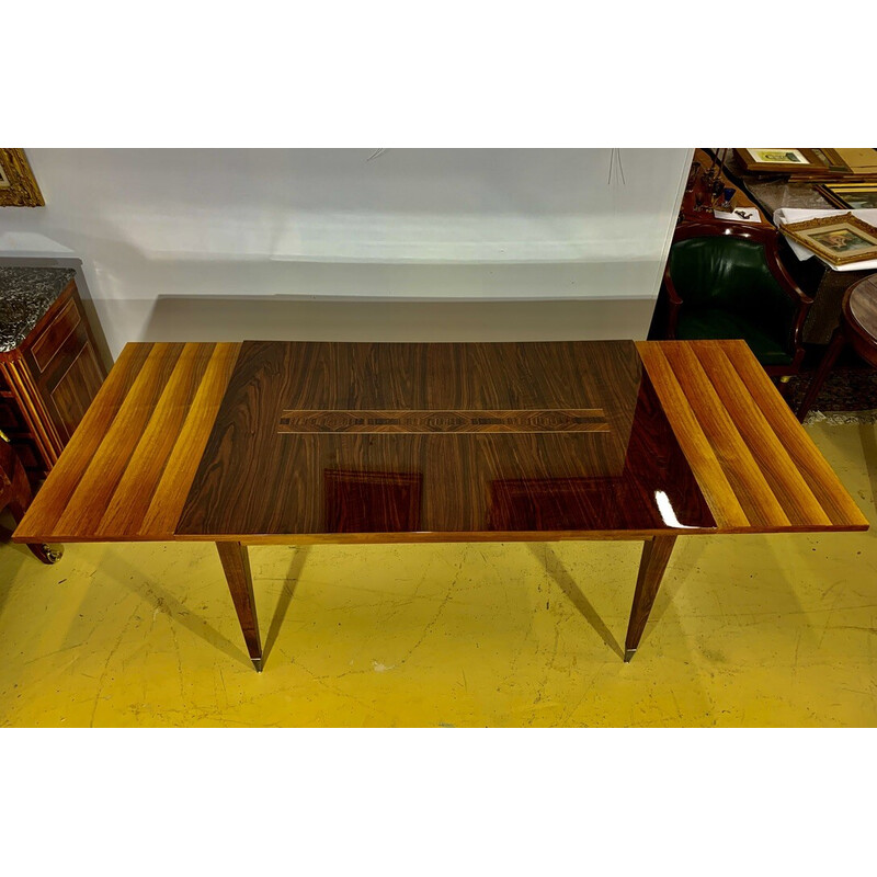 Vintage extendable rosewood table, 1960s
