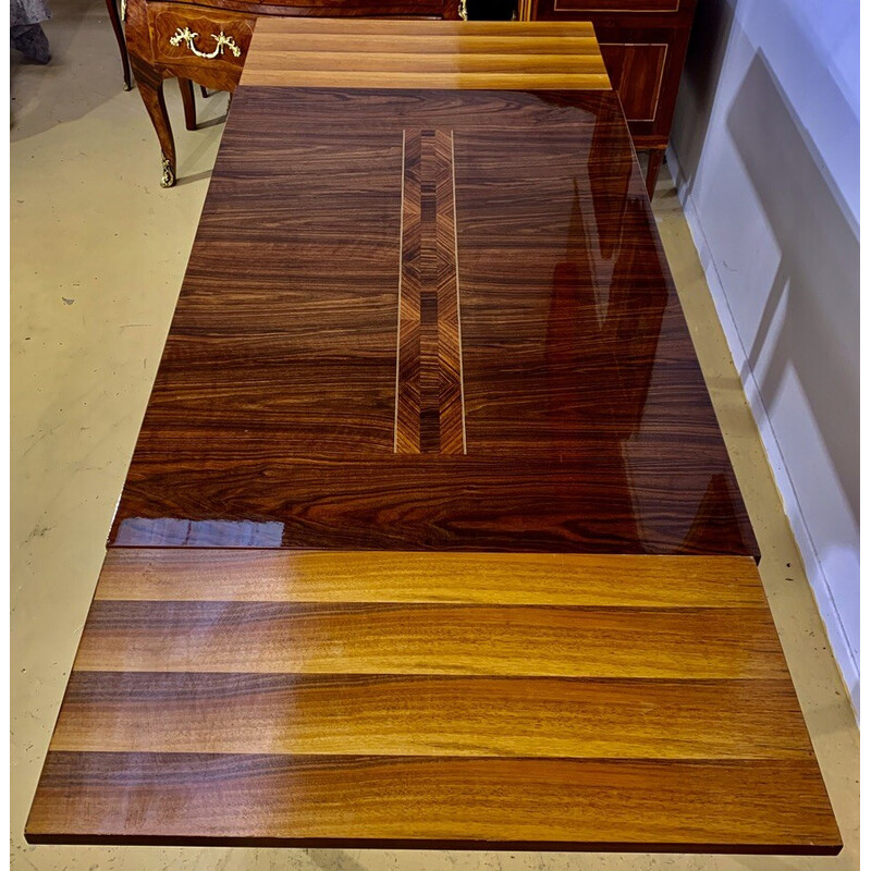 Vintage extendable rosewood table, 1960s