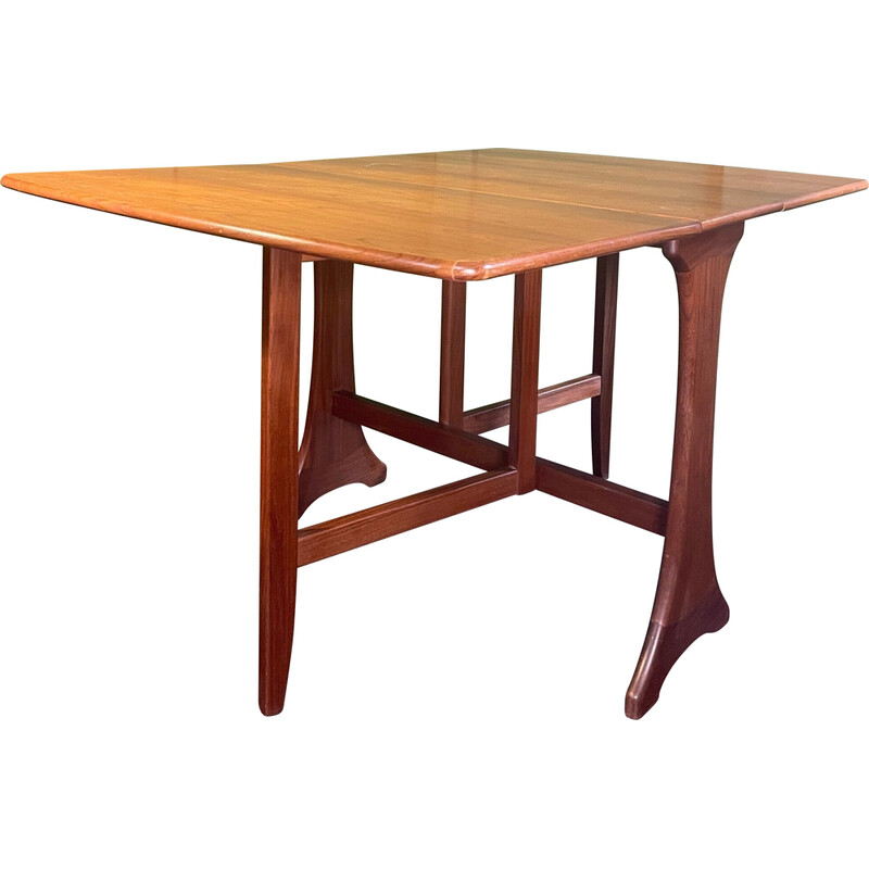 Vintage foldable teak table by Victor Wilkins for G-Plan, UK 1960s