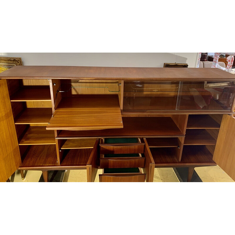 Vintage Scandinavian teak sideboard, 1960s