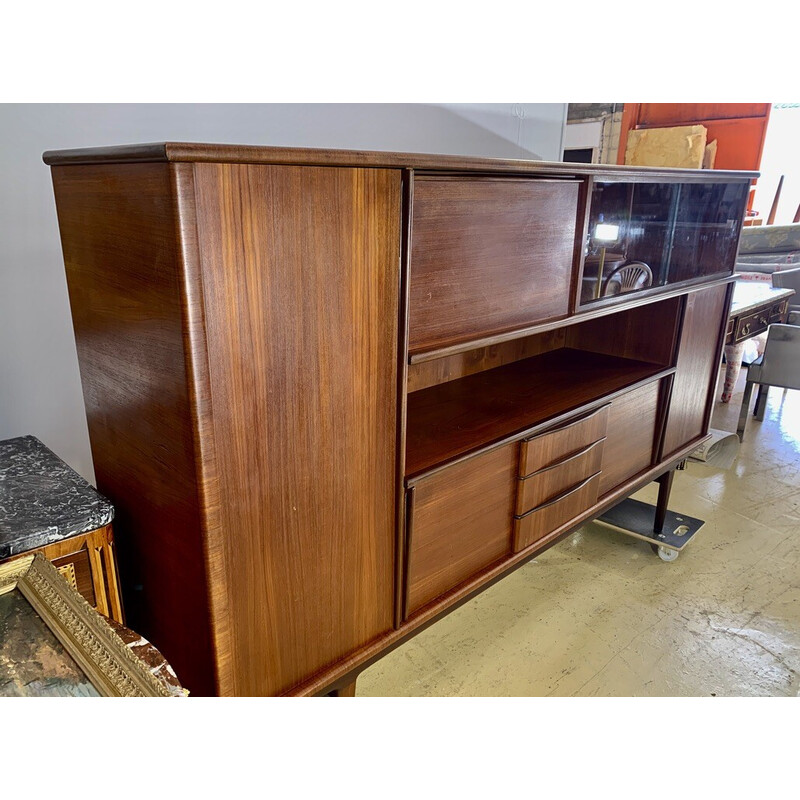 Vintage Scandinavian teak sideboard, 1960s