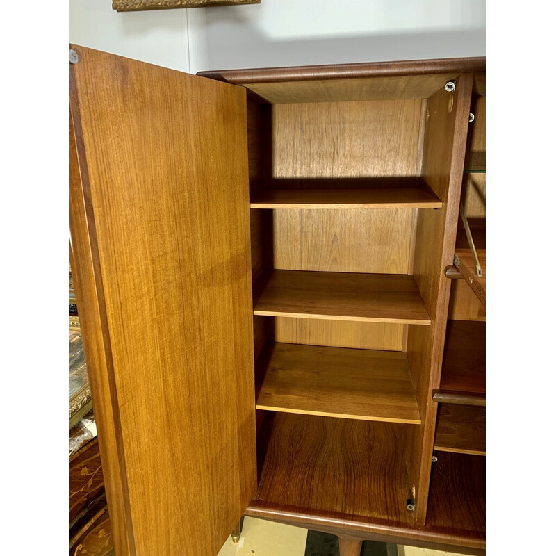 Enfilade scandinava d'epoca in teak, 1960