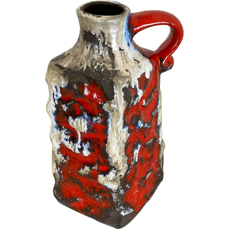 Vase vintage en céramique par Heinz Siery pour Carstens Tönnieshof, Allemagne 1970
