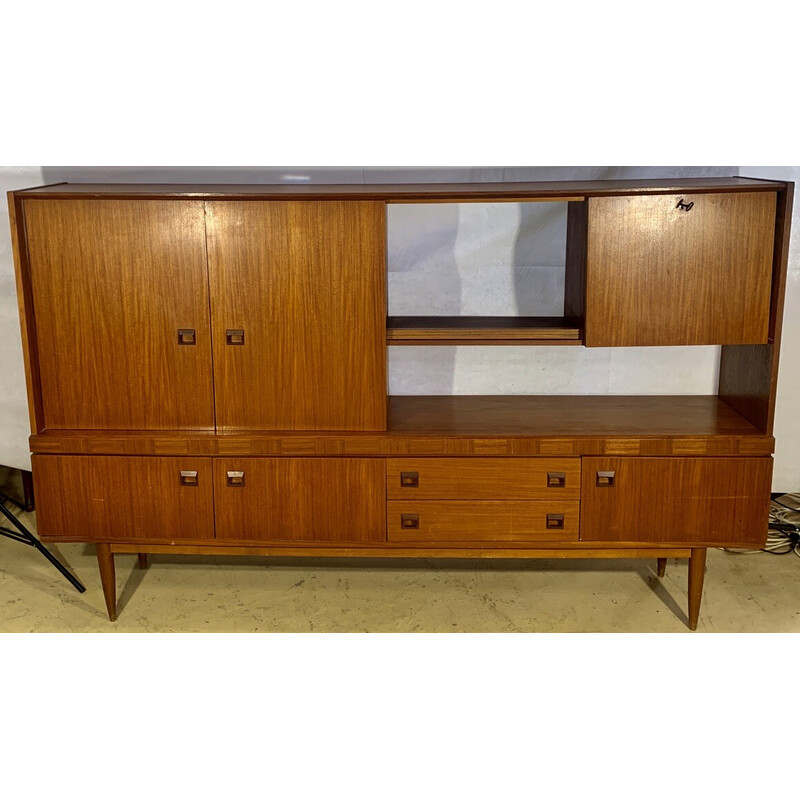 Enfilade vintage in teak per Farstrup, Danimarca 1960