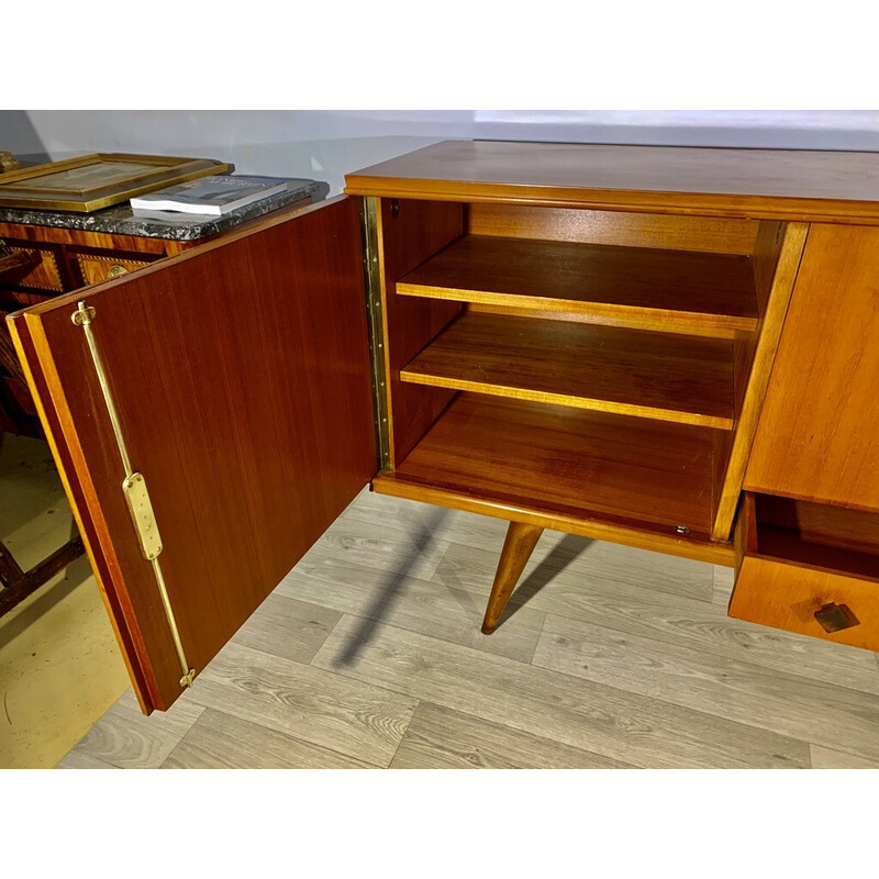 Vintage Scandinavian teak sideboard, 1960s