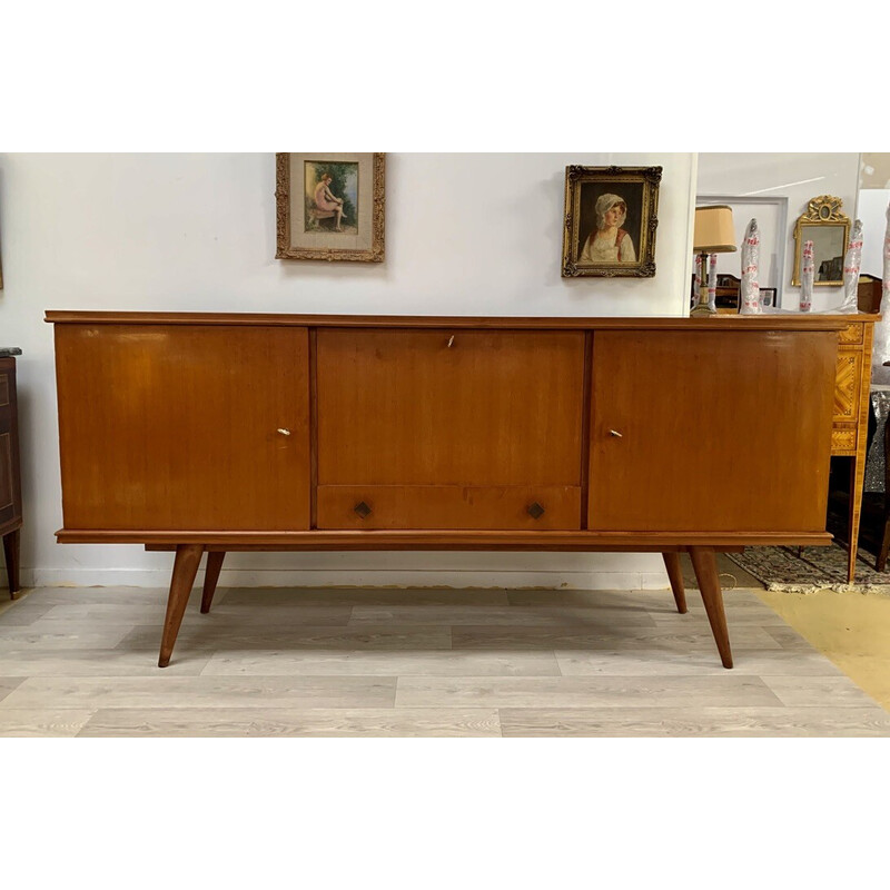 Vintage Scandinavian teak sideboard, 1960s