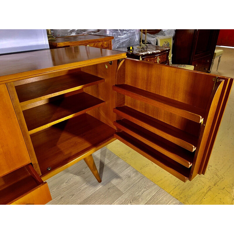 Vintage Scandinavian teak sideboard, 1960s