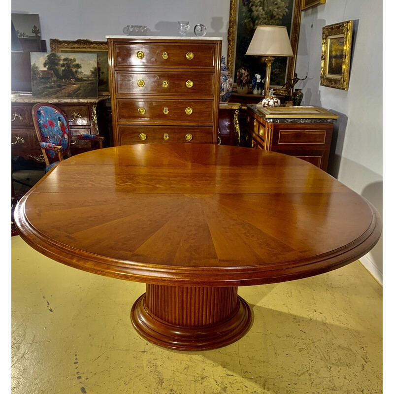 Vintage Art Deco extendable table, 1904s