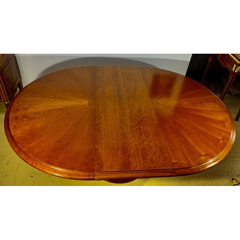 Vintage Art Deco extendable table, 1904s