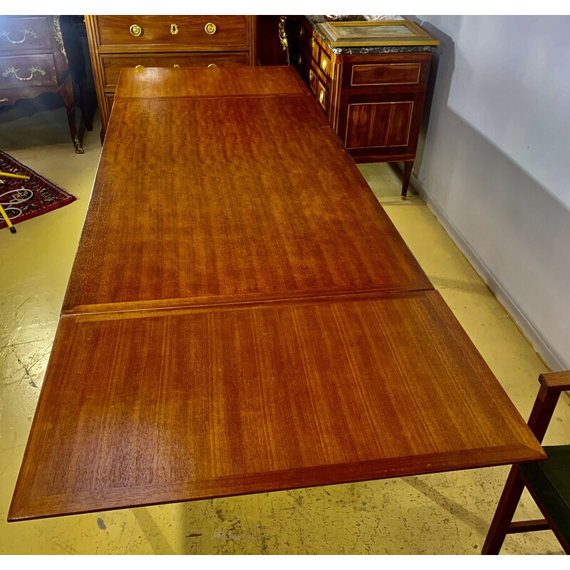 Vintage Scandinavian extendable teak table, 1960s