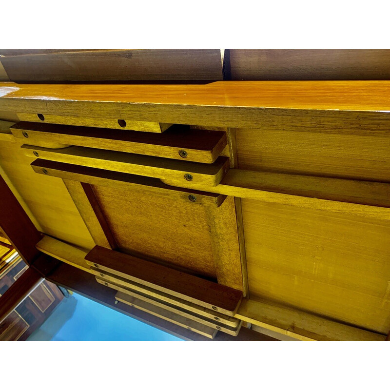 Vintage Scandinavian extendable teak table, 1960s