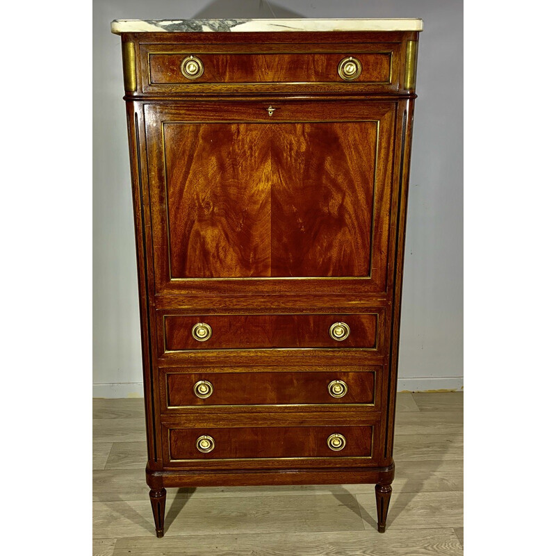 Vintage mahogany secretary