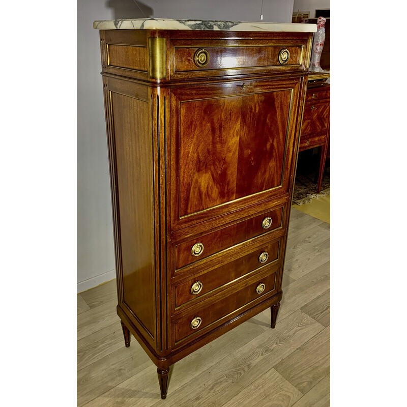 Vintage mahogany secretary