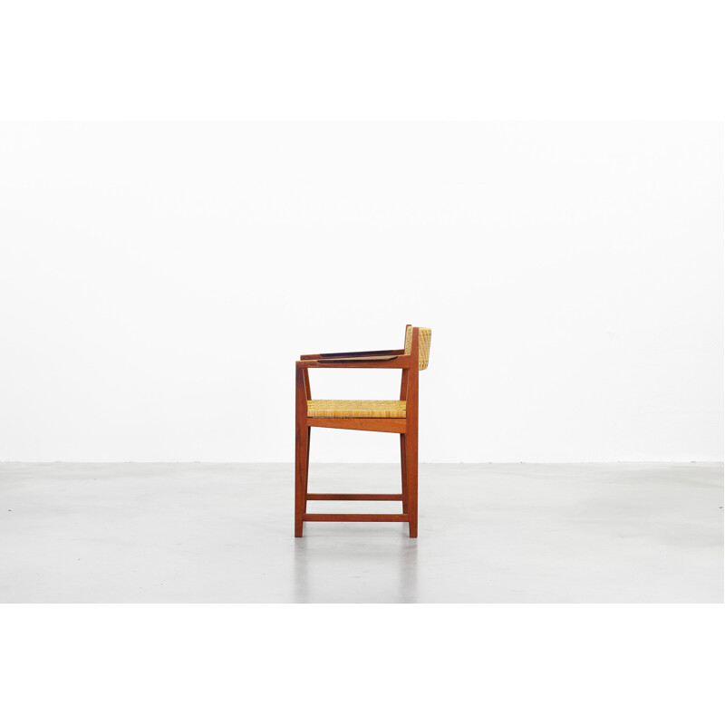 Chair with armrests by Peter Hvidt & Orla Mølgard-nielsen for Søborg - 1950s