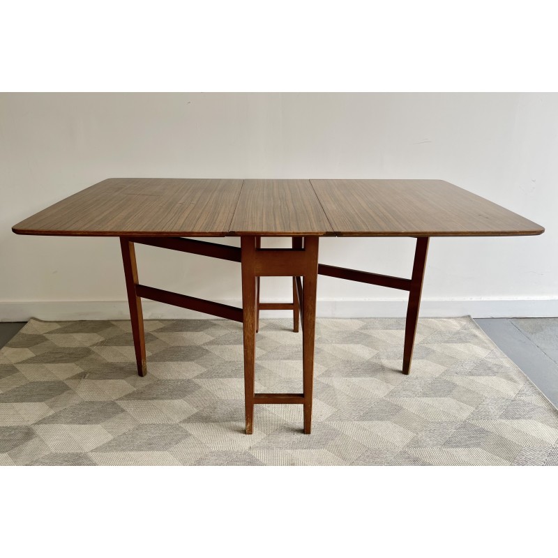 Vintage folding formica dining table, 1960s