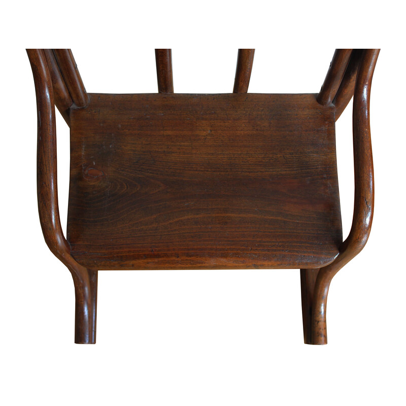 Vintage bentwood children's chair by Gebrüder Thonet, 1885s