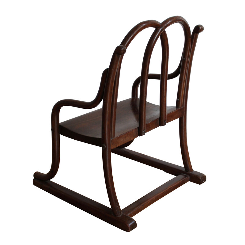 Cadeira de criança Vintage bentwood por Gebrüder Thonet, 1885s