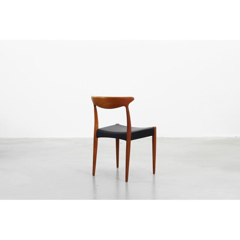 Set of 6 Dining Chair by Arne Hovmand Olsen for Mogens Kold - 1960s