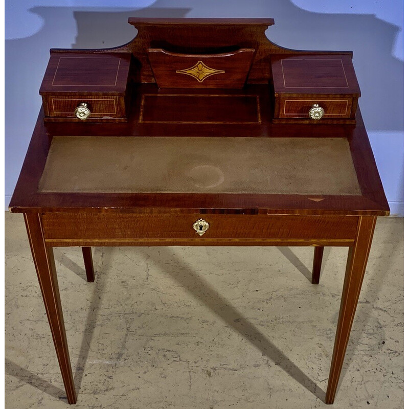 Vintage lady's desk with steps