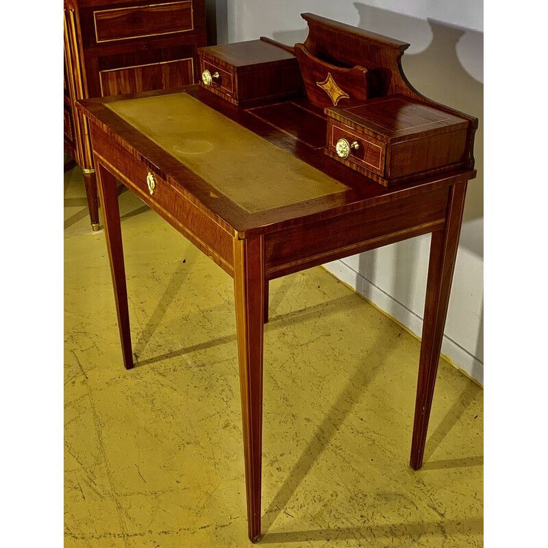 Vintage lady's desk with steps