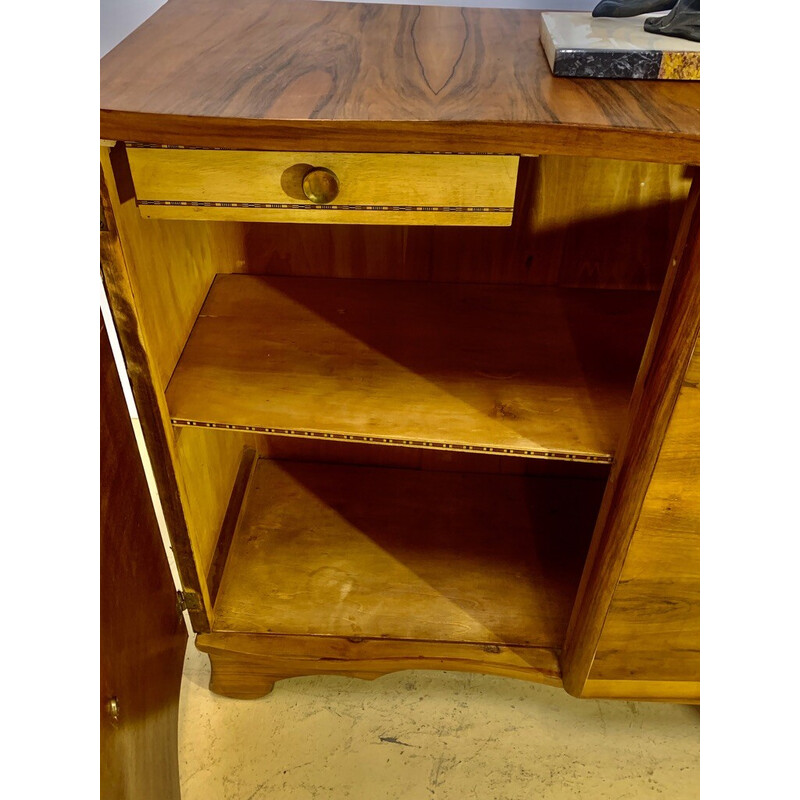 Vintage Art Deco Sideboard aus Holz, 1920