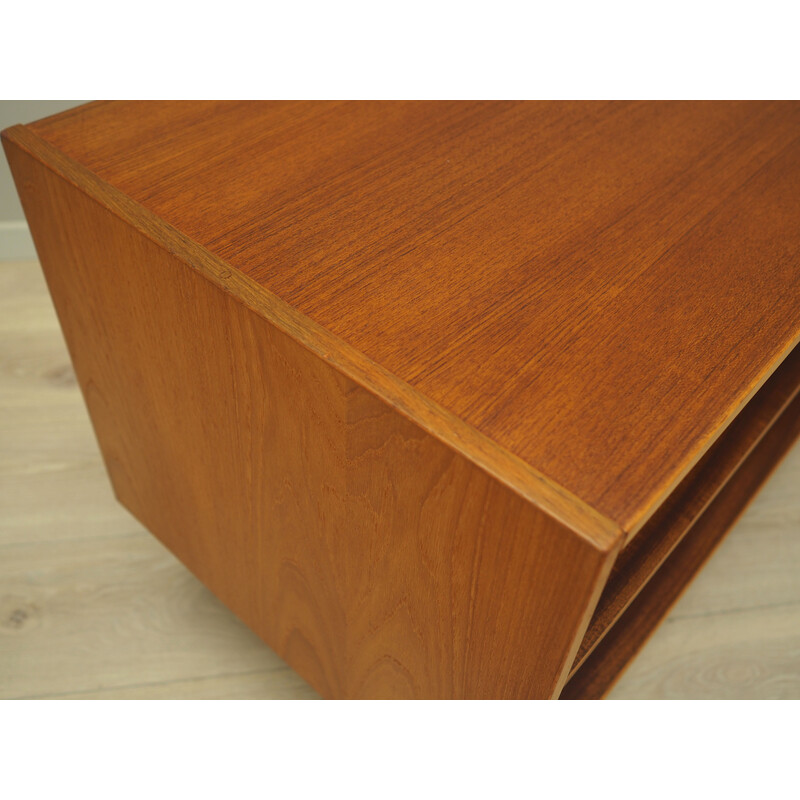 Vintage teak bookcase, Denmark 1970s