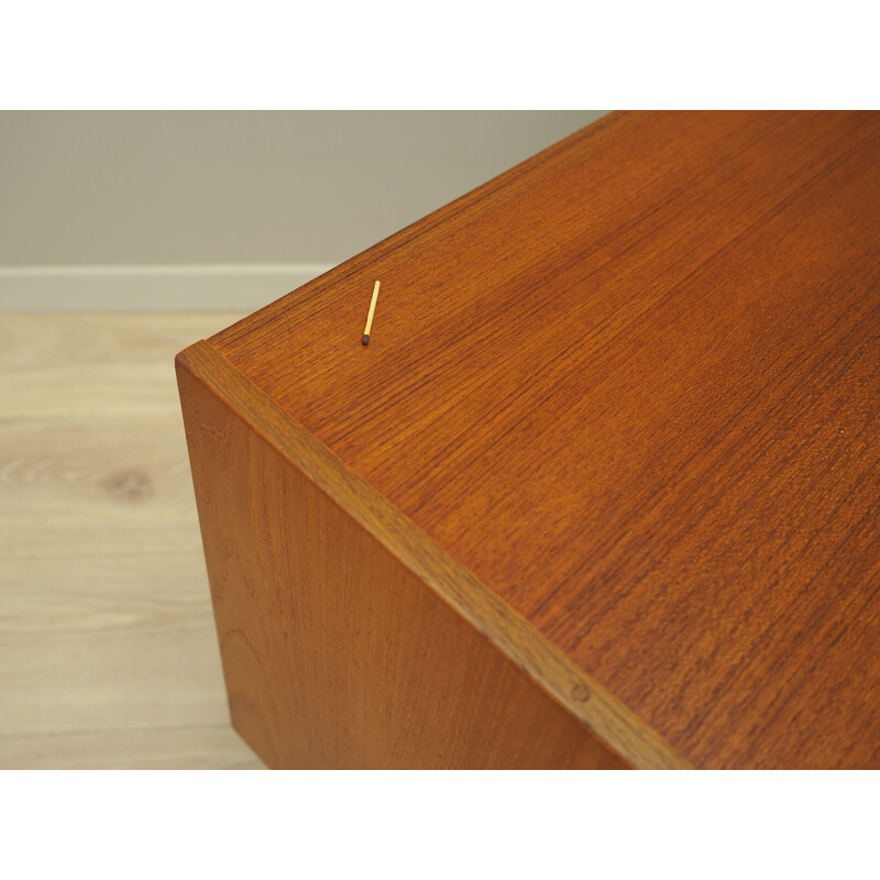 Vintage teak bookcase, Denmark 1970s