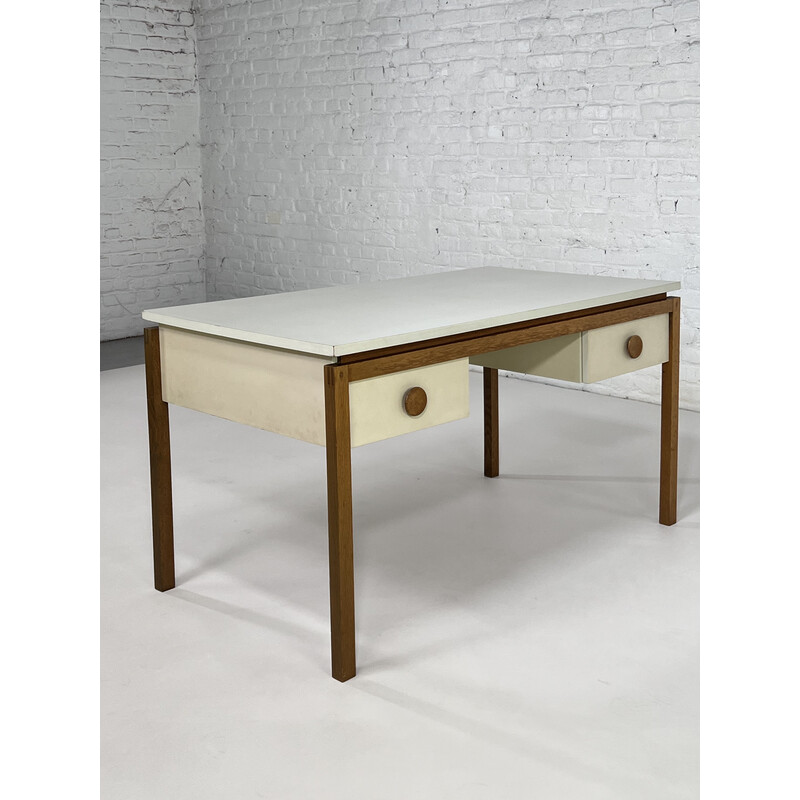 Vintage houten bureau, 1960-1970