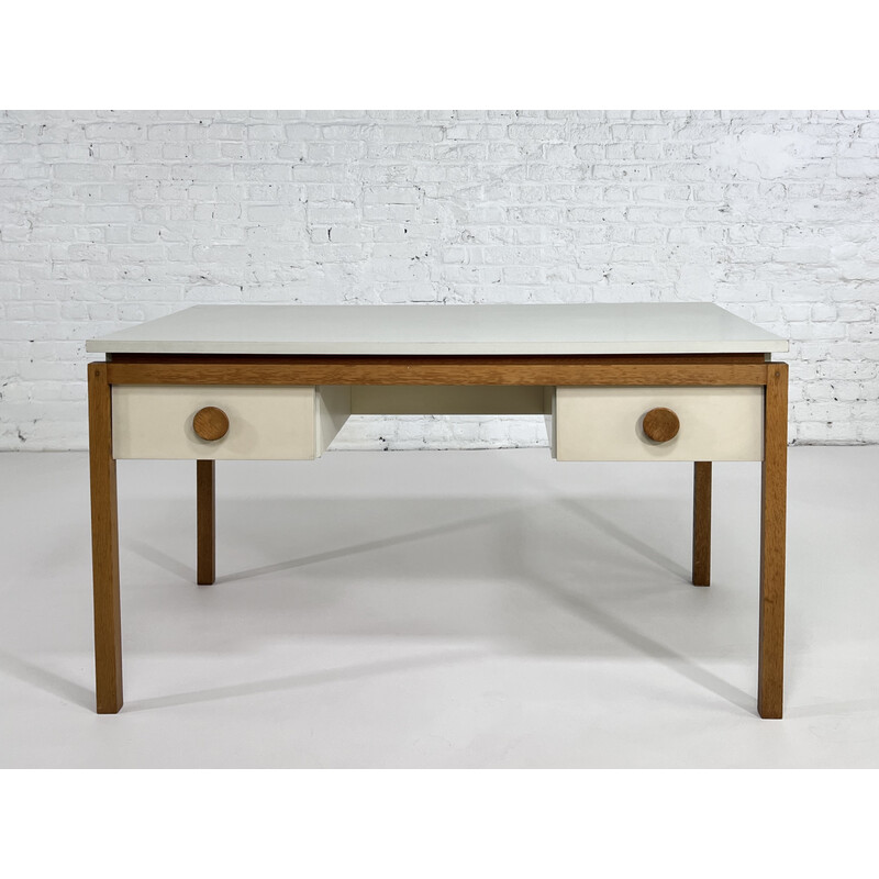 Vintage-Schreibtisch aus Holz, 1960-1970