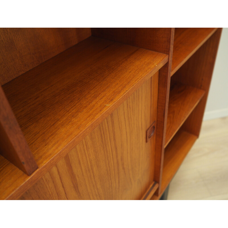 Vintage Danish teak bookcase by Farsø Møbelfabrik, 1970s