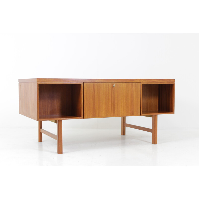 Danish teak writing desk by Gunni Omann for Omann Jun - 1960s