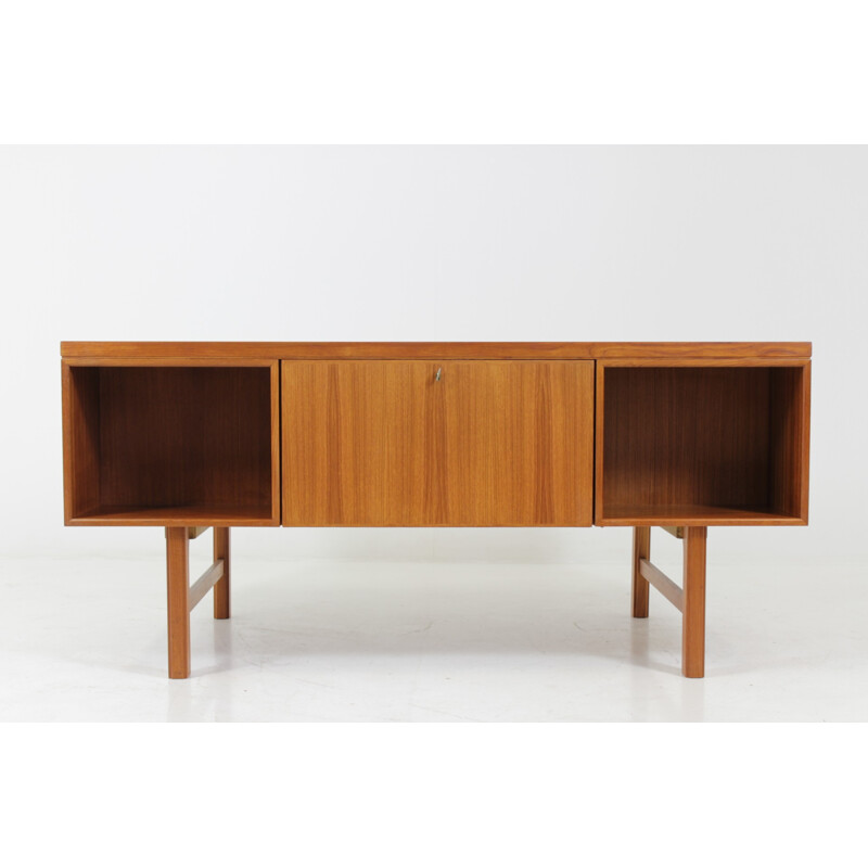 Danish teak writing desk by Gunni Omann for Omann Jun - 1960s