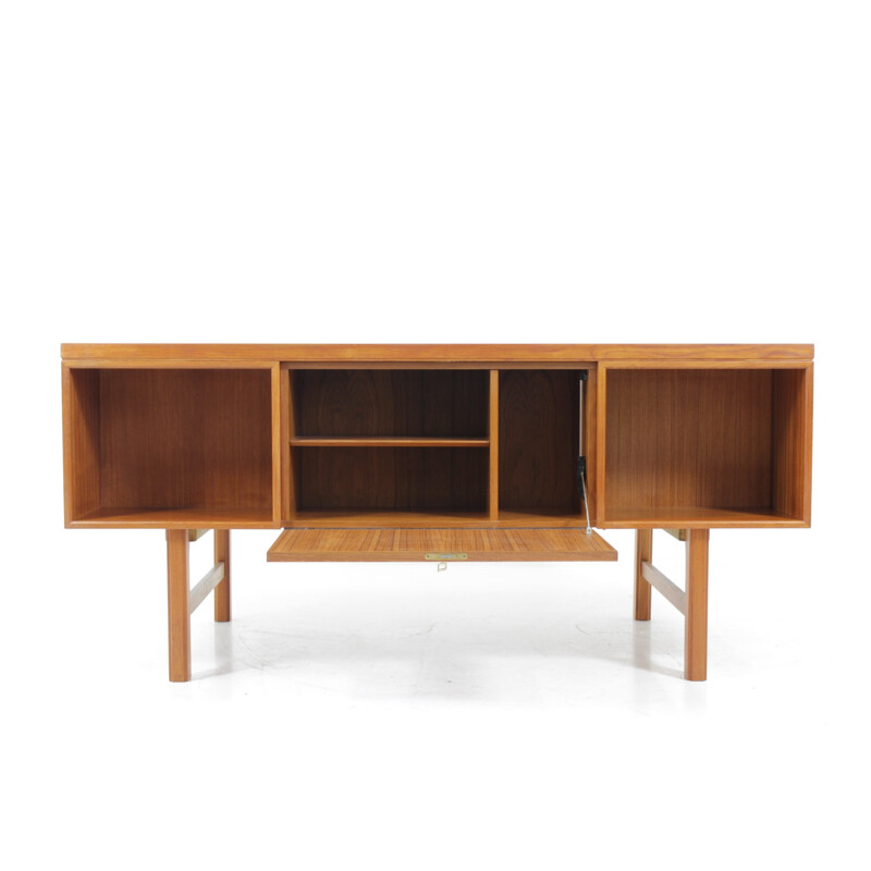 Danish teak writing desk by Gunni Omann for Omann Jun - 1960s