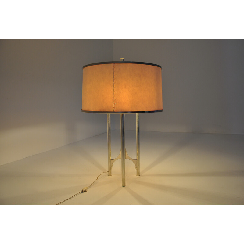 Lámpara de mesa vintage de Gaetano Sciolari para Sciolari, 1960