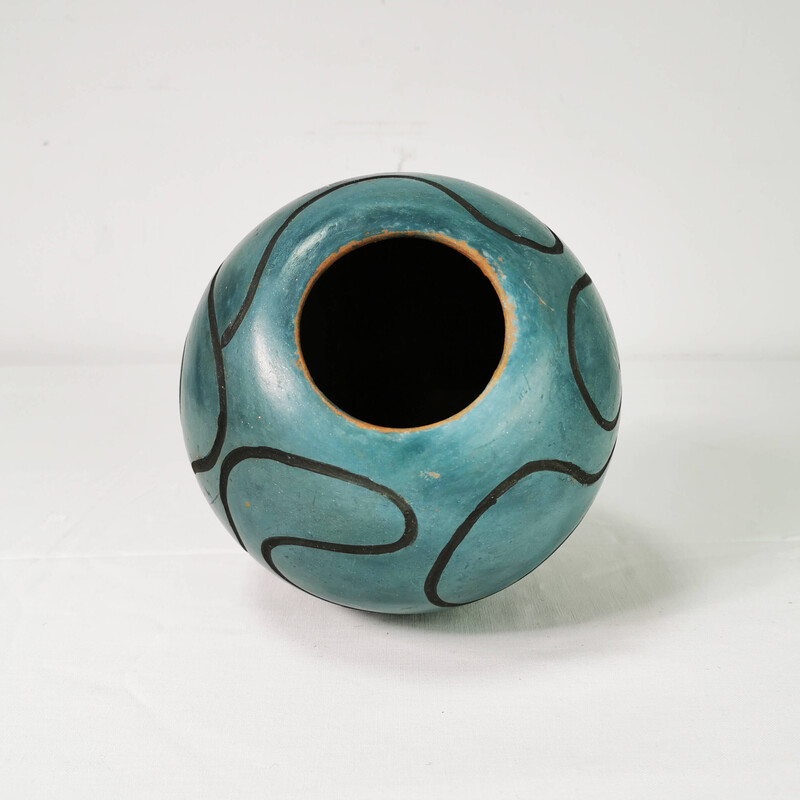 Vaso de cerâmica Vintage, Alemanha 1950