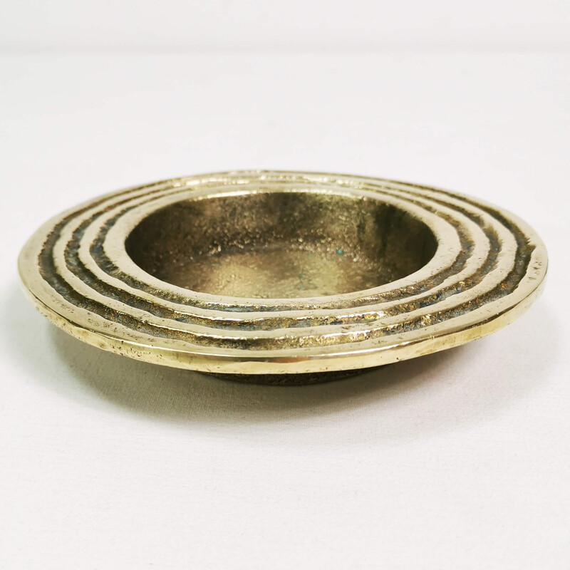 Vintage brass ashtray, Germany 1960s