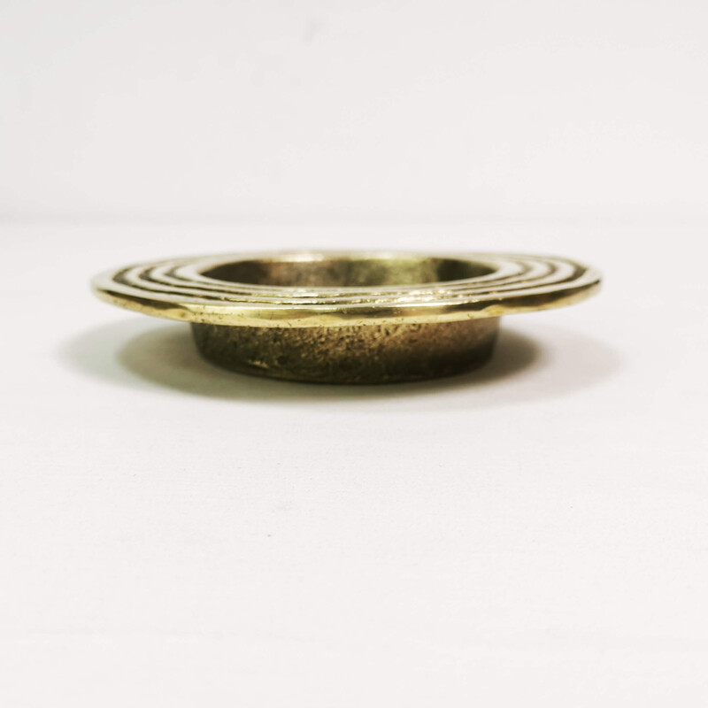 Vintage brass ashtray, Germany 1960s