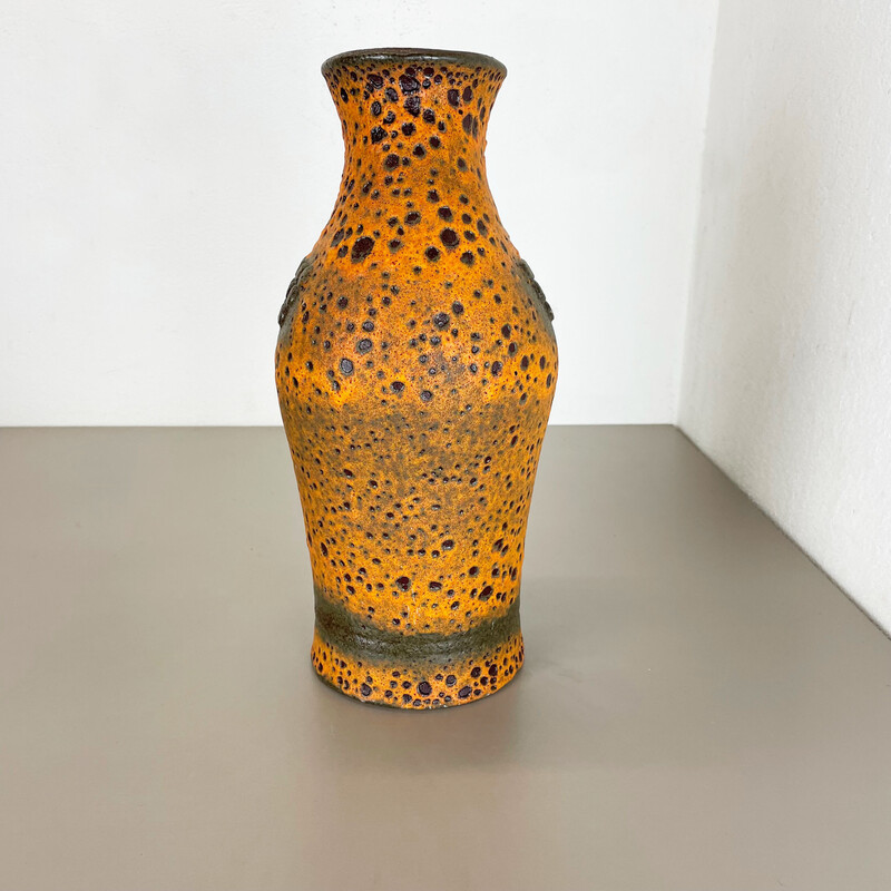 Vaso de cerâmica "Robot" de Heinz Siery para Carstens Tönnieshof, Alemanha Anos 60